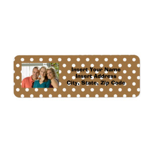 Custom Photo Avery Address Label Return Address Label
