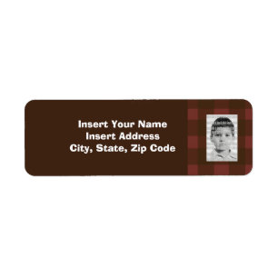 Custom Photo Avery Address Label Return Address Label