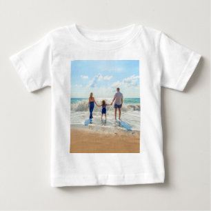 Custom Photo Baby T-Shirt Gift with Your Photos