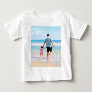 Custom Photo Baby T-Shirt Upload Your Photos