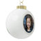 Custom photo ball ornament