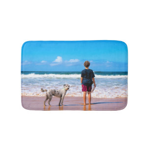 Custom Photo Bath Mat Your Pet Photos Design