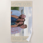 Custom photo beach towel - personalised gift