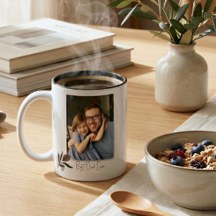 Custom Photo Best Dad Ever Fathers Day Mug