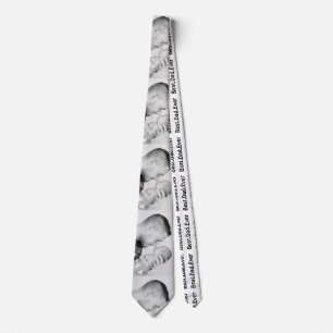 Custom Photo Best Dad Ever  Tie