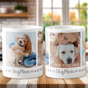 Custom Photo Best Dog Mum Ever Coffee Mug