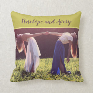 Custom Photo Best Friends Forever Cushion