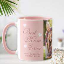 Custom Photo Best Mum Ever Mug
