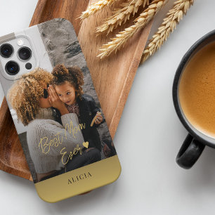 Custom photo best mum script name personalised  iPhone 11 pro case