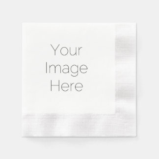 custom photo birthday party paper napkin