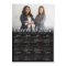 Custom Photo Black Calendar 2027 Magnetic Card
