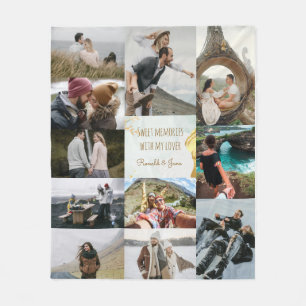 Custom Photo Blanket   Personalised Cosy Throw 