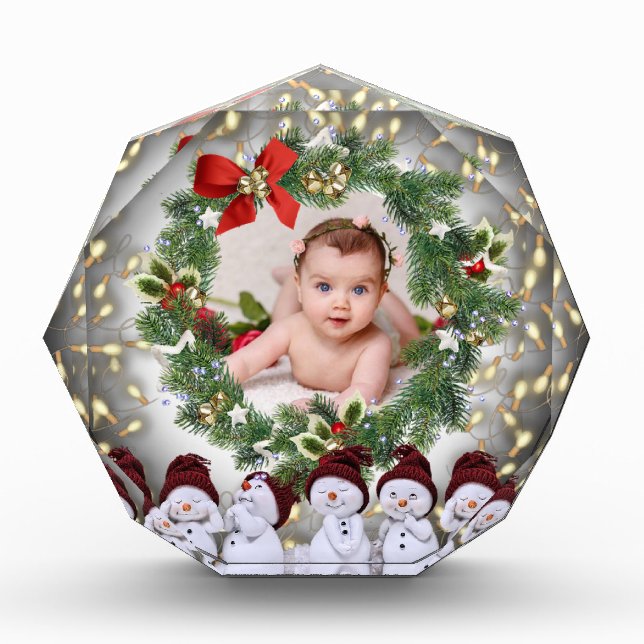 Custom photo block with the doll (Front)