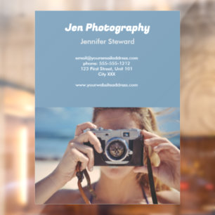 Custom photo blue photographer 