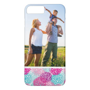 Custom Photo Bright Floral pattern 2 iPhone 8 Plus/7 Plus Case