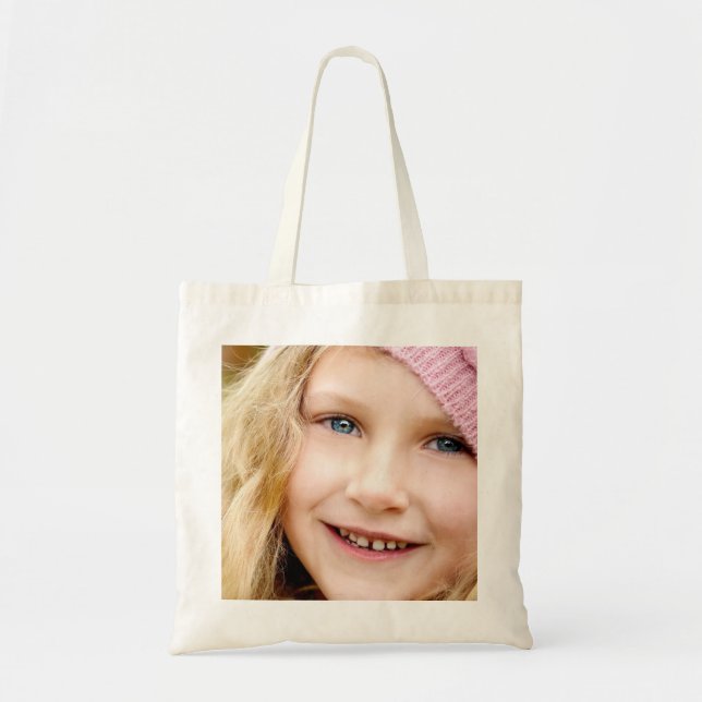 CUSTOM PHOTO BUDGET TOTE (Front)