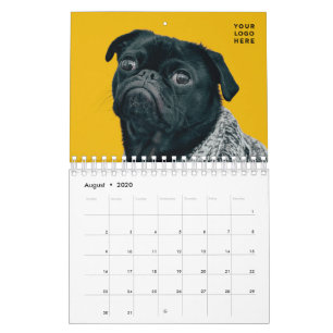 Custom Photo Calendar Company logo Editable