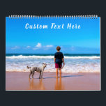 Custom Photo Calendar Gift Your Photos and Text<br><div class="desc">Custom Photo and Text Calendar - Unique Your Own Design - Personalised Kids / Family / Friends or Personal Calendars / Gift - Add Your Text and Photo - Resize and move or remove and add elements / text with Customisation tool. Choose fonts / size / colour ! Good Luck...</div>
