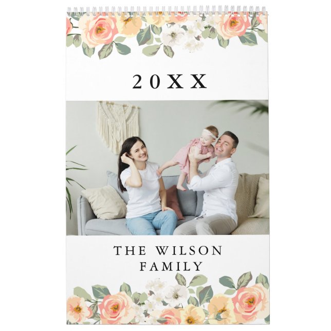 Custom Photo Calendar Simple Create Your Own (Cover)