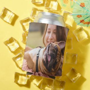 Custom Photo Can Cooler – Personalised Gift