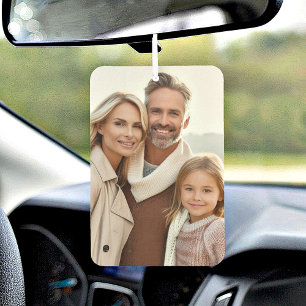 Custom photo car air freshener