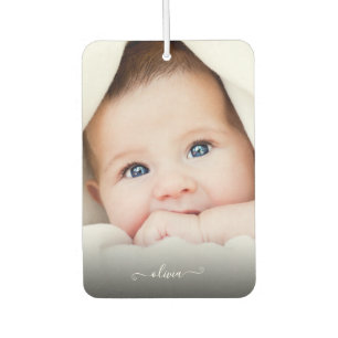 Custom Photo Car Name Air Freshener