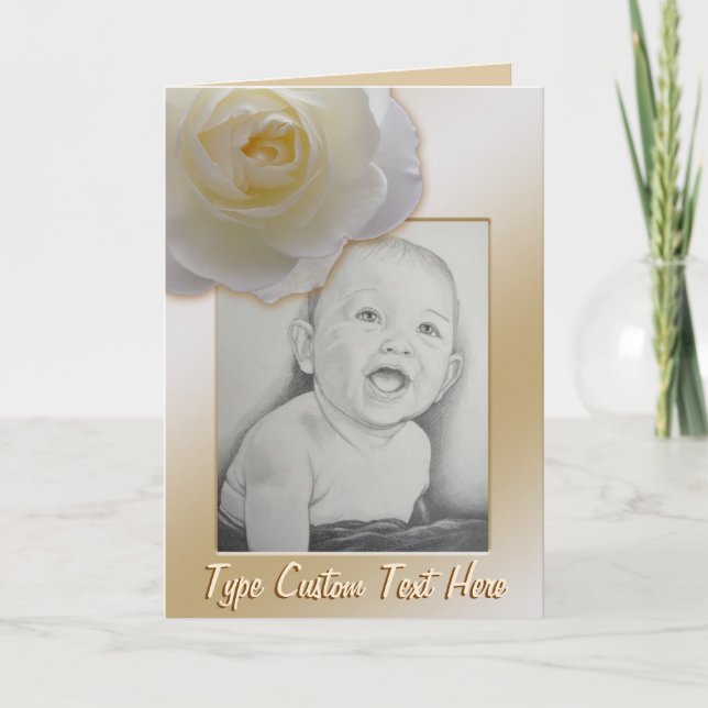 Custom Photo Card Custom Photo Cards Personalised (Front)