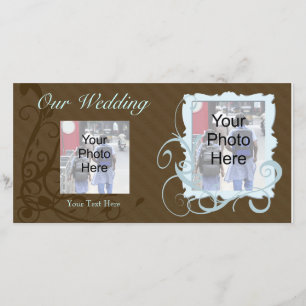 Custom Photo Card, Wedding Family or Other Announcement