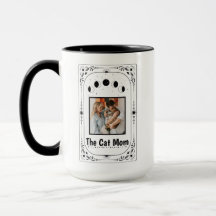 Custom Photo Cat Mum Pet Lover Personalised Tarot 