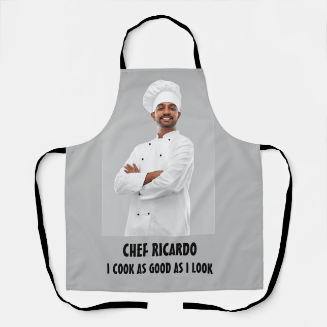 Custom Photo Chef Apron (Front)
