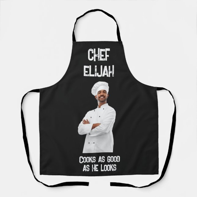 Custom Photo Chef  Apron (Front)