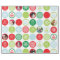 Custom Photo Christmas Dots Gift Wrap