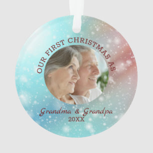 Custom Photo Christmas Ornament