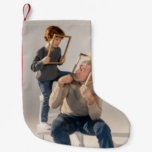 Custom Photo Christmas Stocking