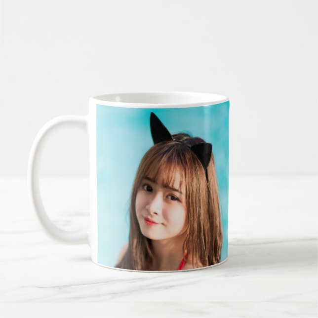 CUSTOM PHOTO COFFEE MUG (Left)