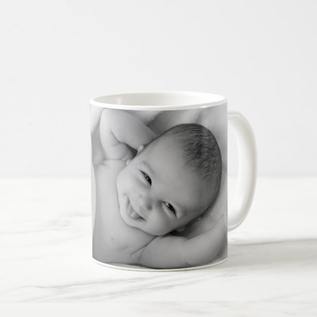 Custom Photo Coffee Mug (Front Right)