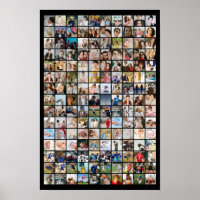 Custom Photo Collage 150 Pictures Grid