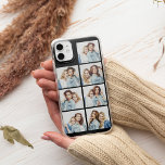 Custom Photo Collage 7 Square Photos Black iPhone 13 Case<br><div class="desc">Easily customise this photo collage design by replacing the seven sample images with your favourite square photos. Keep the black background or choose a different colour by clicking "Customise Further" on the "Personalise" menu.</div>