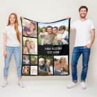 Custom Photo Collage Black