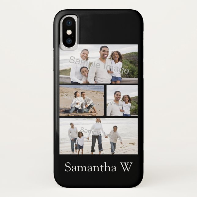 Custom Photo Collage Case-Mate iPhone Case (Back)