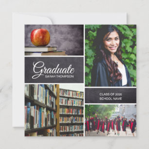 Custom Photo Collage Class of 2020 Graduate
