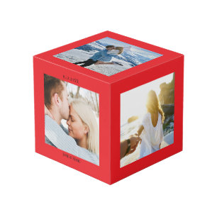 Custom Photo Collage Cube