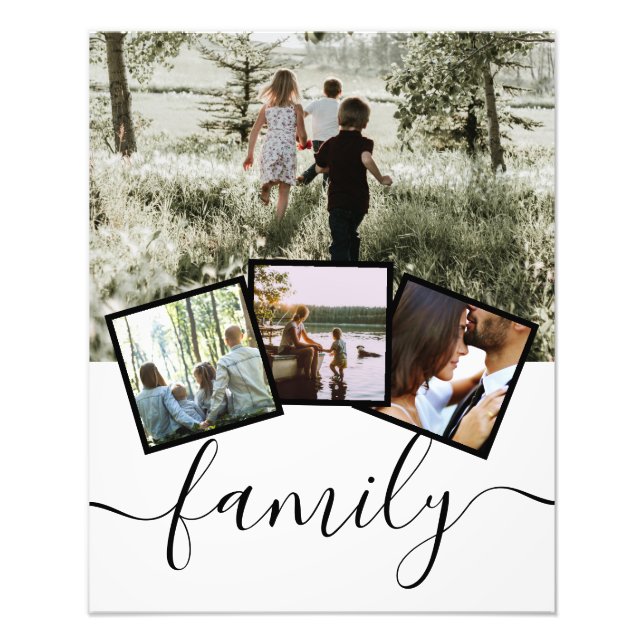 Custom Photo Collage Family Personalised Custom (Front)