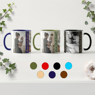 Custom Photo Collage Father's Day Mug