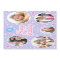 Custom Photo Collage Girls Birthday Pastel Purple