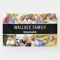Custom Photo collage Name Family Reunion