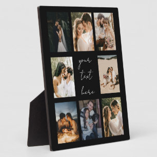 Custom Photo Collage Personalised Picture Family Plaque