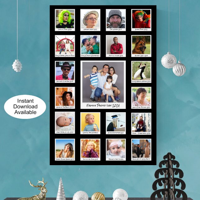 Custom Photo Collage Retro Instant Prints & Notes (Creator Uploaded)