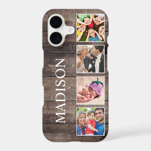 Custom Photo Collage Rustic Farmhouse Family