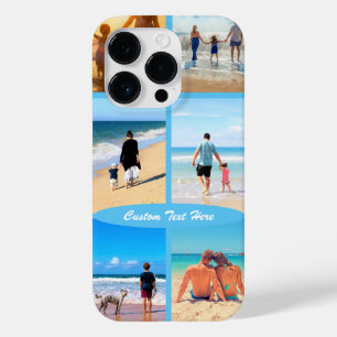 Custom Photo Collage Text iPhone Case Your Photos